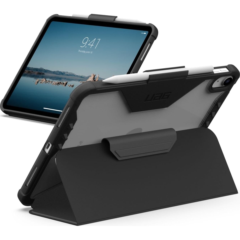 Oryginalne etui od marki UAG z serii Plyo LT dla iPad 11" (A16) 2025 / 10,9" 10 gen. 2022, przezroczyste/czarne